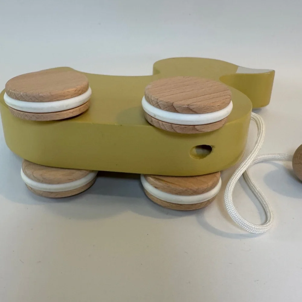 Retired Hearth and‎ Hand with Magnolia Wooden Duck Pull Toy